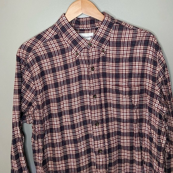 Saddlebred Plaid Soft Flannel Shirt - Picture 3 of 9